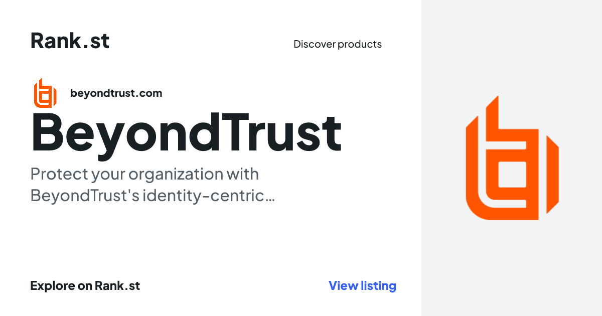 BeyondTrust social card preview
