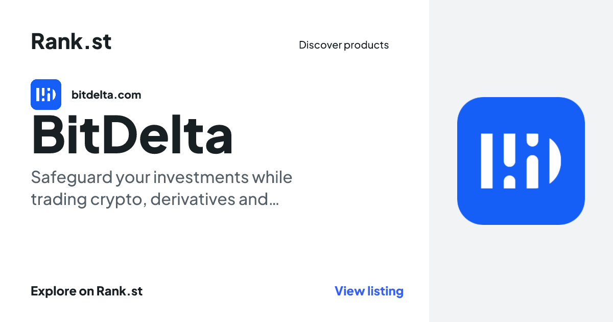 BitDelta social card preview