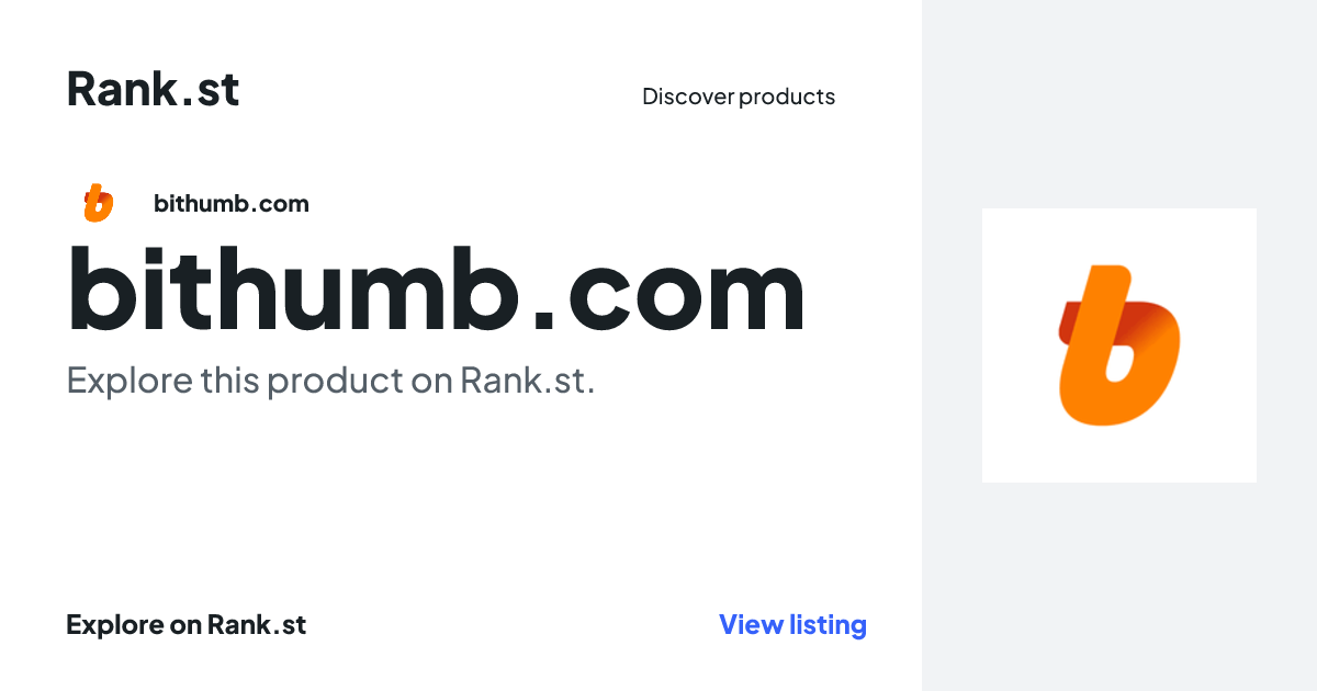 bithumb.com social card preview