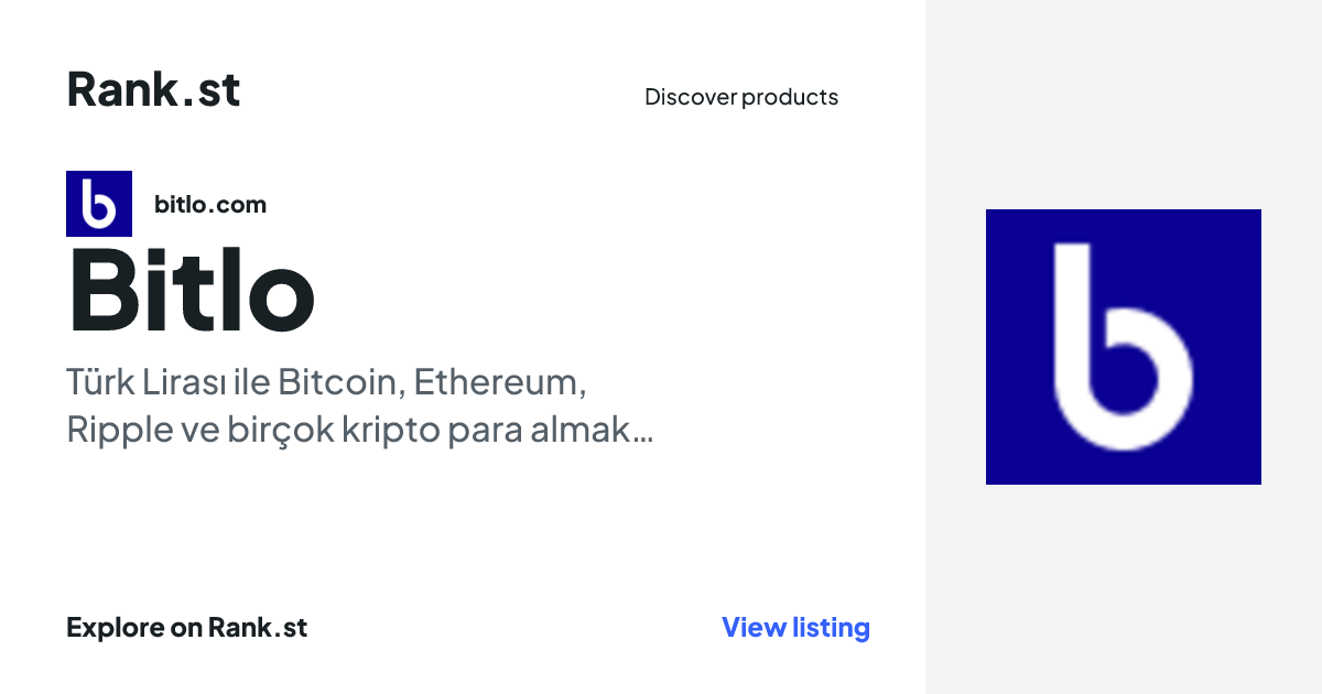 Bitlo social card preview