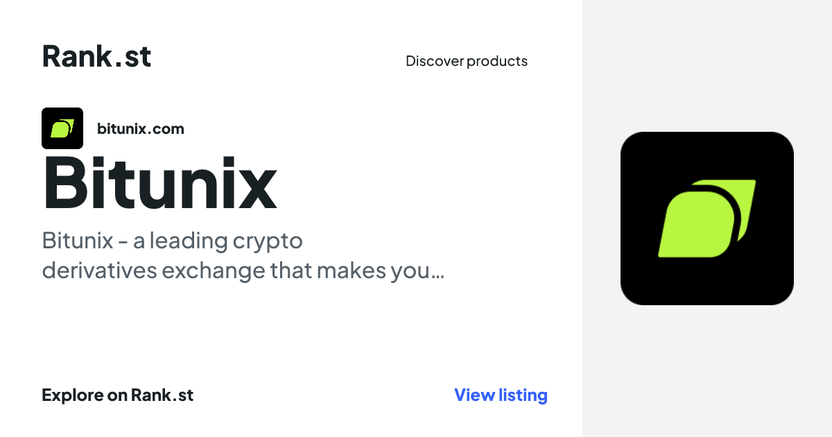 Bitunix social card preview