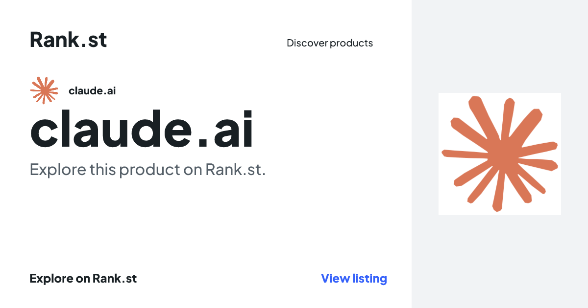 claude.ai social card preview