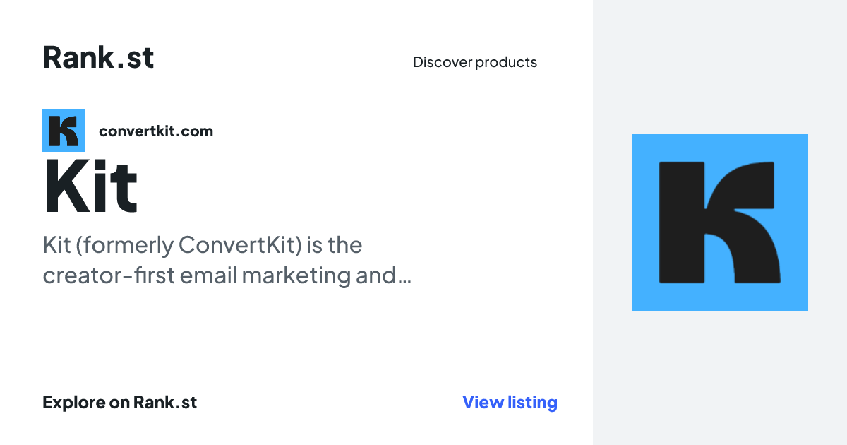 Kit social card preview