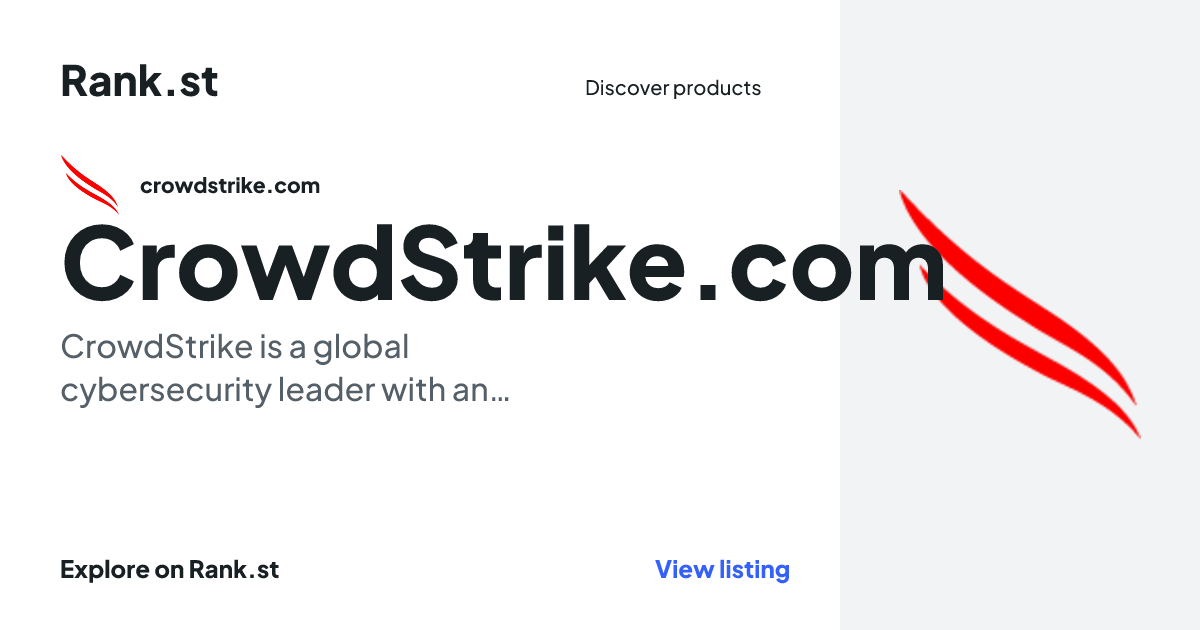 CrowdStrike.com social card preview