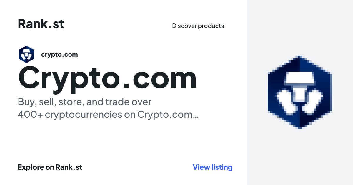 Crypto.com social card preview