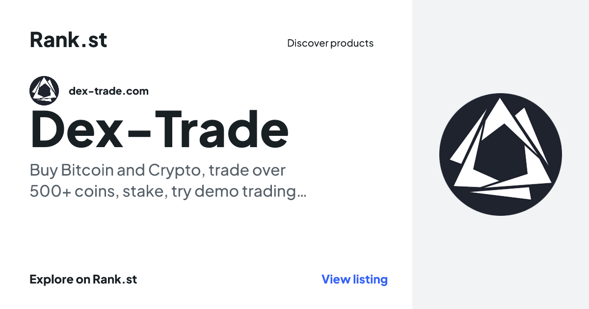 Dex-Trade social card preview