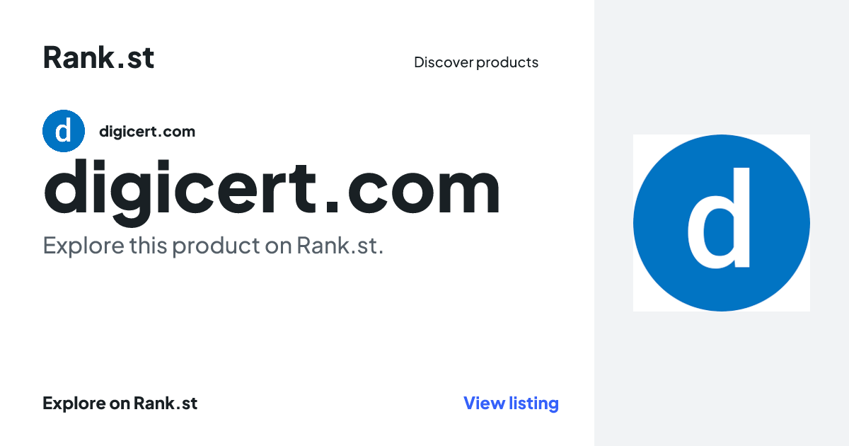 digicert.com social card preview
