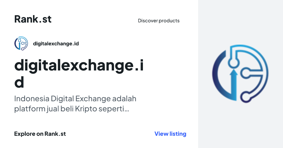 digitalexchange.id social card preview