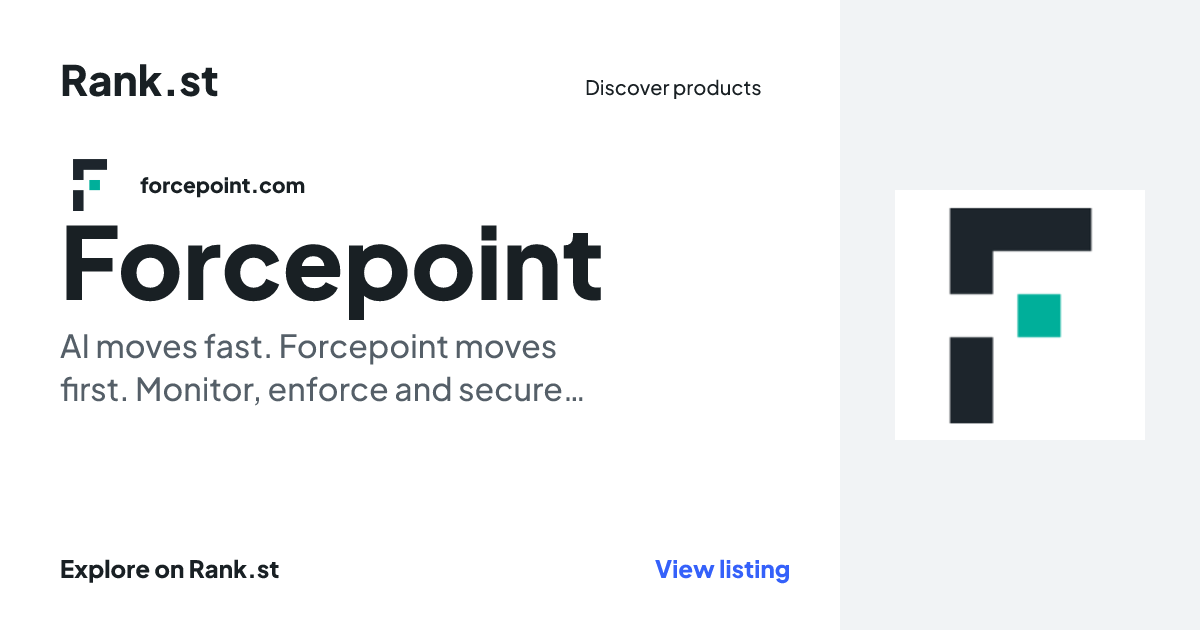Forcepoint social card preview