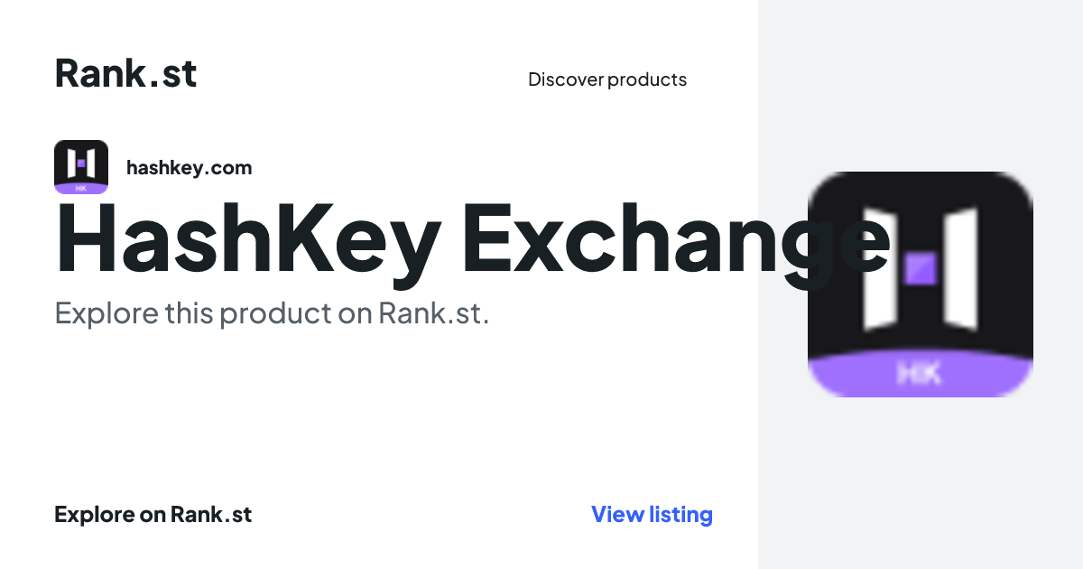 HashKey Exchange social card preview