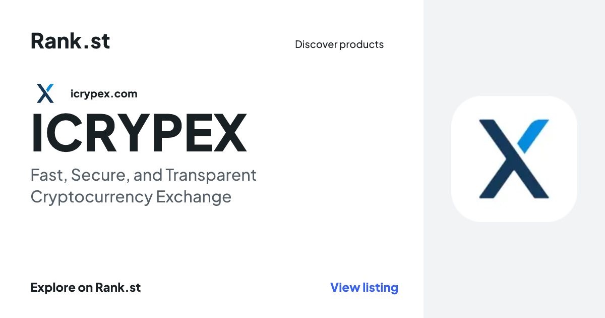 ICRYPEX social card preview