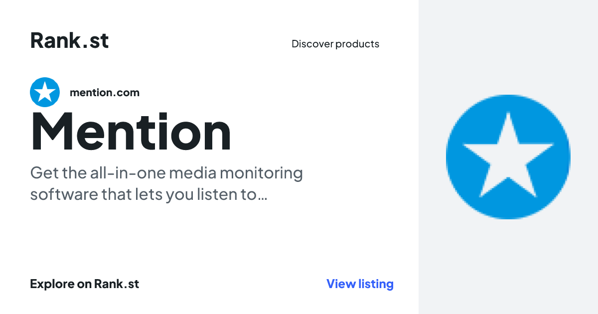 Mention social card preview
