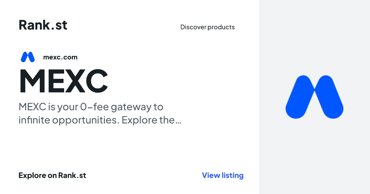 MEXC social card preview