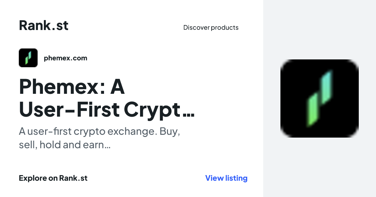 Phemex: A User-First Crypto Exchange & Leading Futures, Trading Bot & AI Trading Platform social card preview