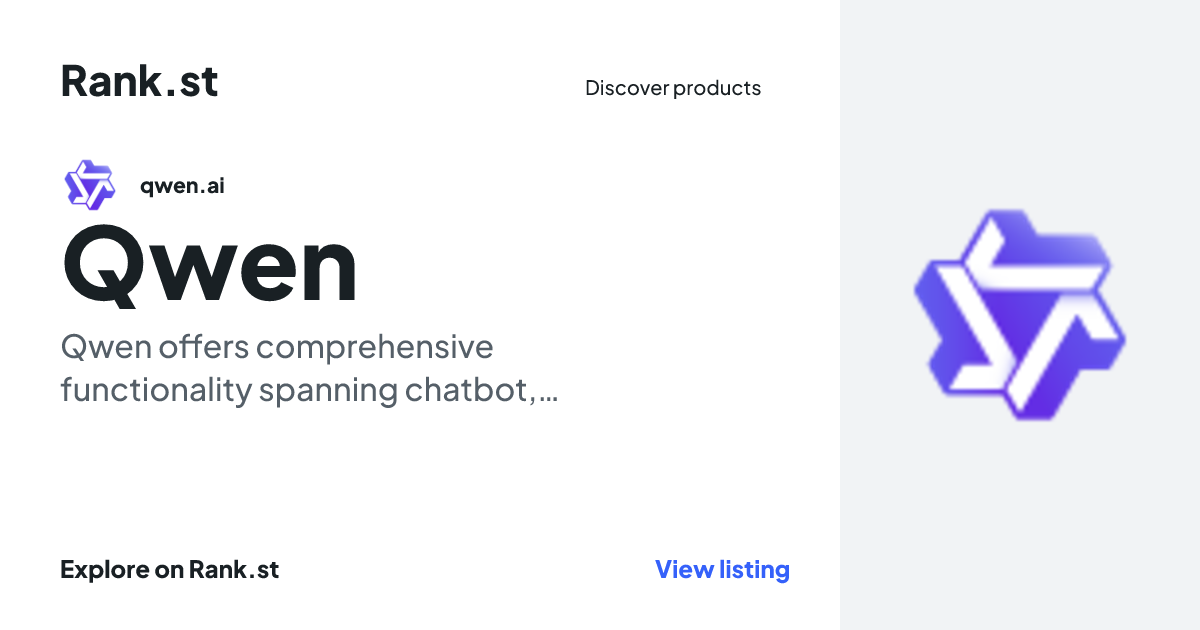 Qwen social card preview