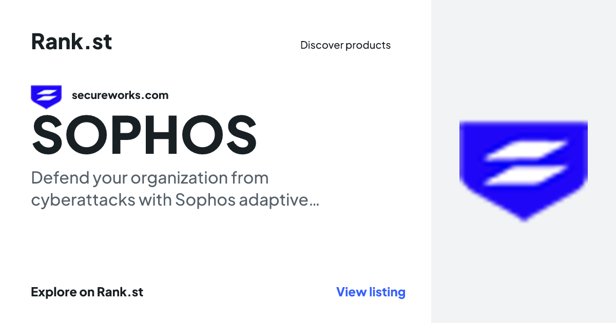 SOPHOS social card preview