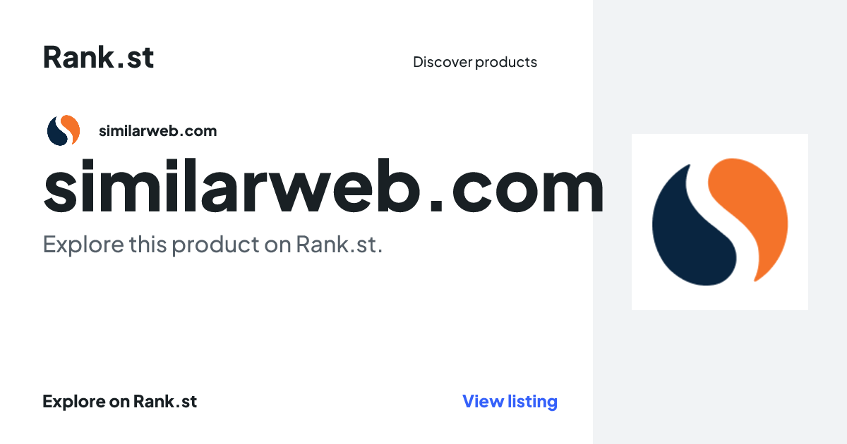 similarweb.com social card preview