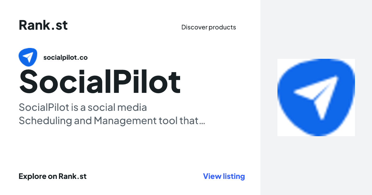 SocialPilot social card preview
