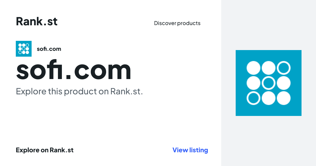 sofi.com social card preview