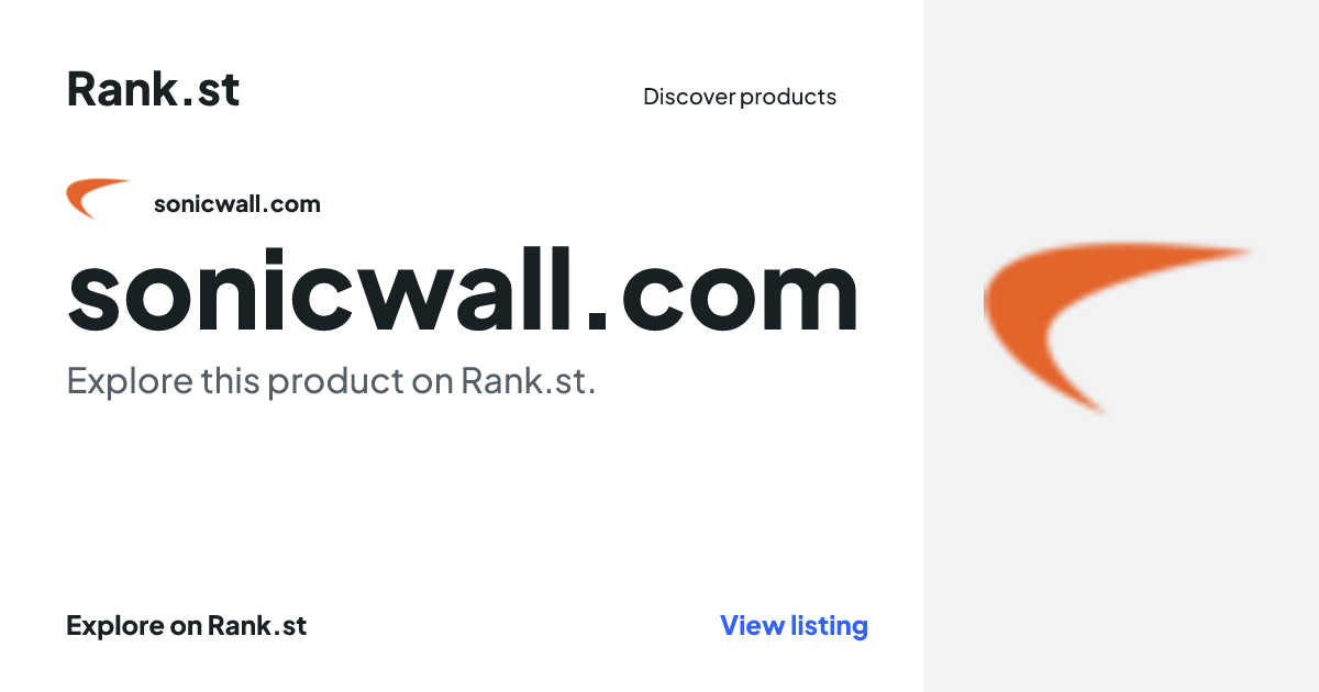 sonicwall.com social card preview