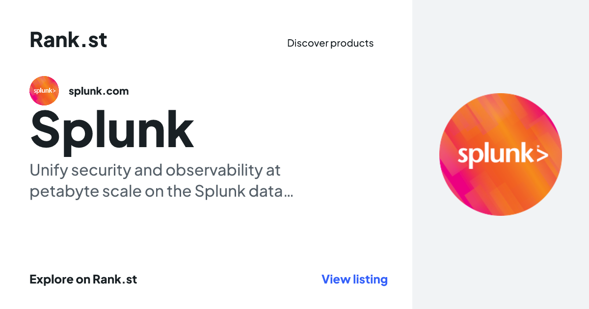 Splunk social card preview