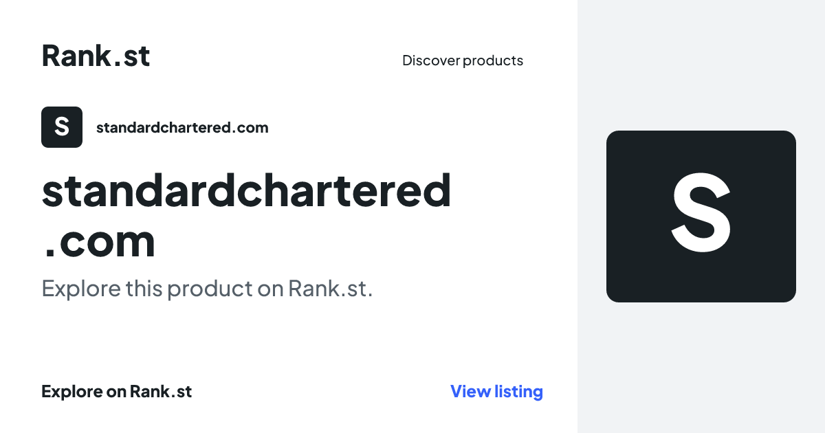 standardchartered.com social card preview