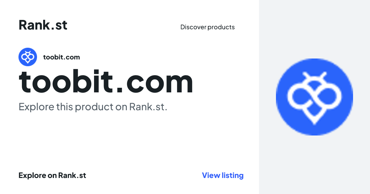 toobit.com social card preview