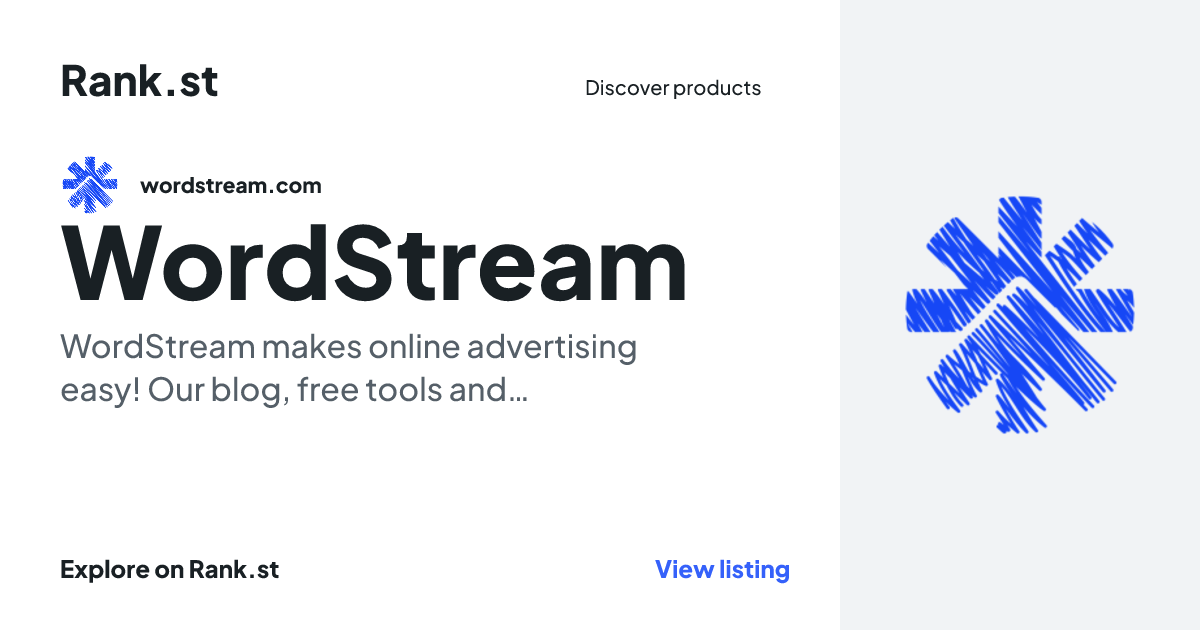 WordStream social card preview