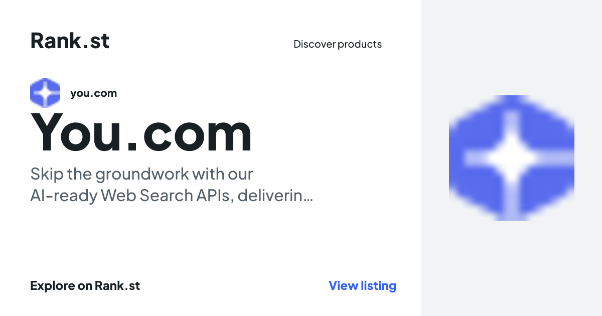 You.com social card preview